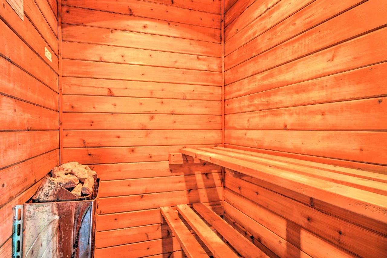 Pigeon Forge Cabin Sauna, Saltwater Pool And Views! Sevierville Exteriör bild