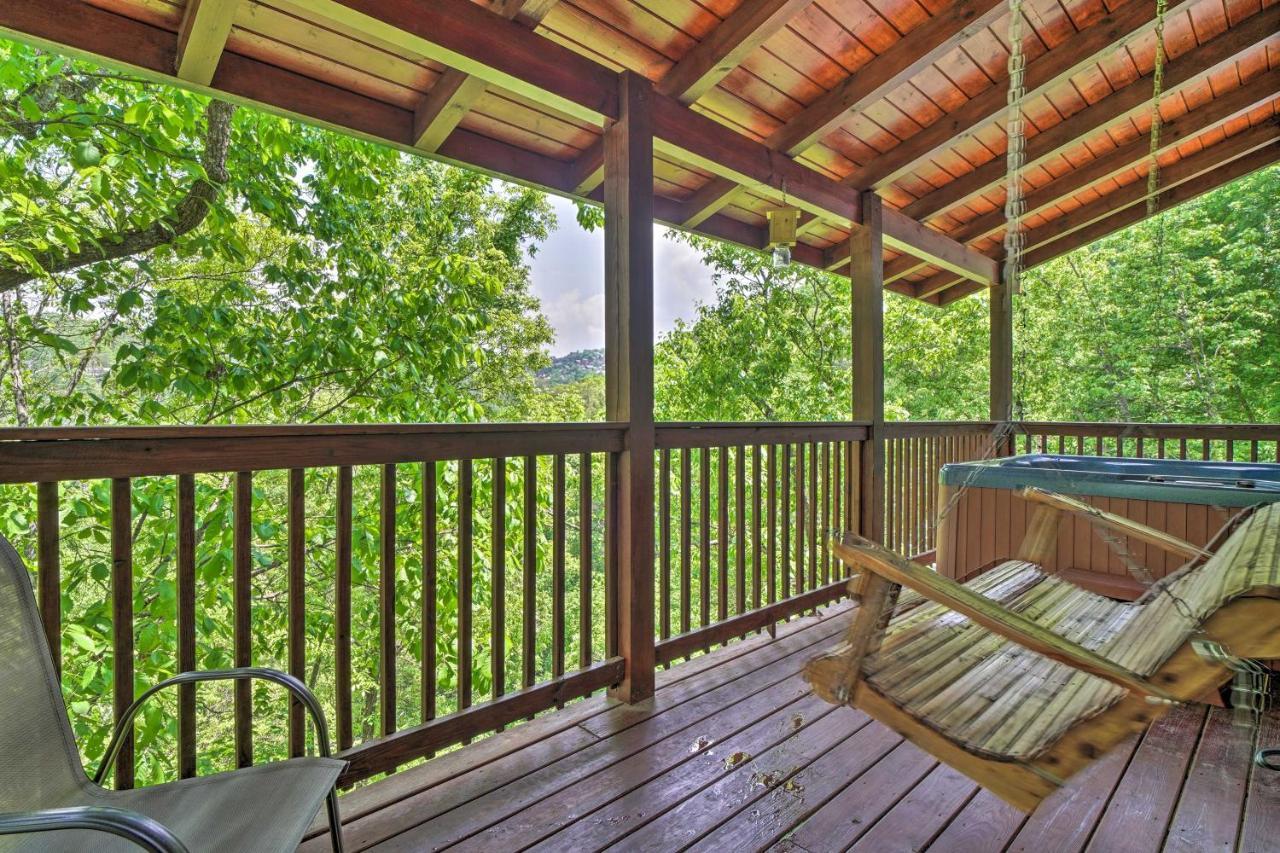 Pigeon Forge Cabin Sauna, Saltwater Pool And Views! Sevierville Exteriör bild